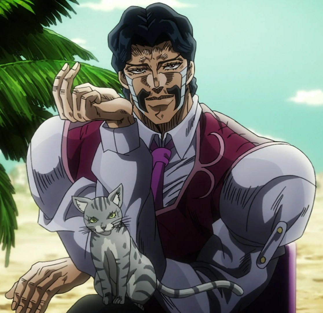 JoJo's Bizarre Adventure Daniel J. D'Arby Blank Meme Template