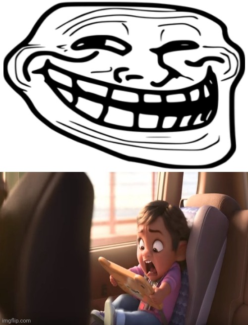 Troll face | image tagged in troll face on ipad | made w/ Imgflip meme maker