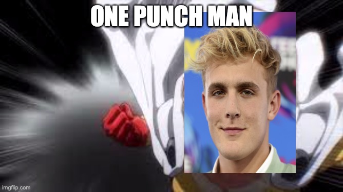 One Punch Jake | ONE PUNCH MAN | image tagged in one punch man | made w/ Imgflip meme maker