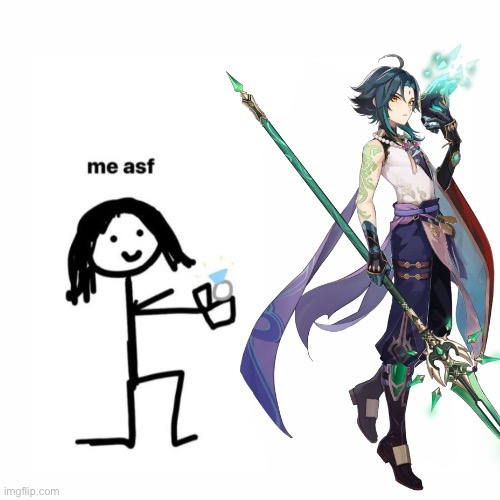 Me in a nutshell | image tagged in genshin impact | made w/ Imgflip meme maker