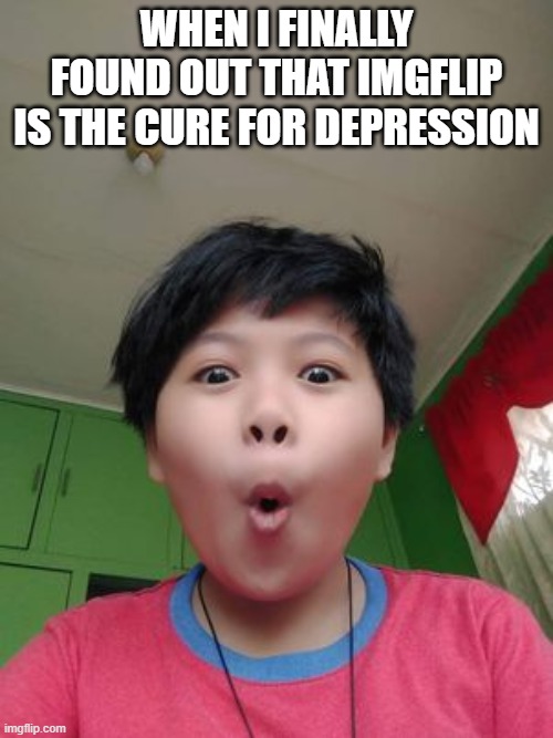 No wonder that Imgflip made me smile even if I have bad day. | WHEN I FINALLY FOUND OUT THAT IMGFLIP IS THE CURE FOR DEPRESSION | image tagged in discovery kid,memes | made w/ Imgflip meme maker