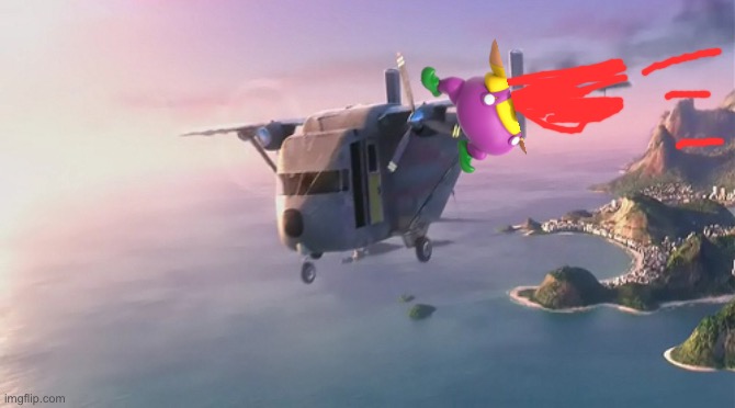 Wario goes into the Rio Smugglers Plane propeller and he freaking dies.mp3 | image tagged in dead wario,rio,wario dies | made w/ Imgflip meme maker