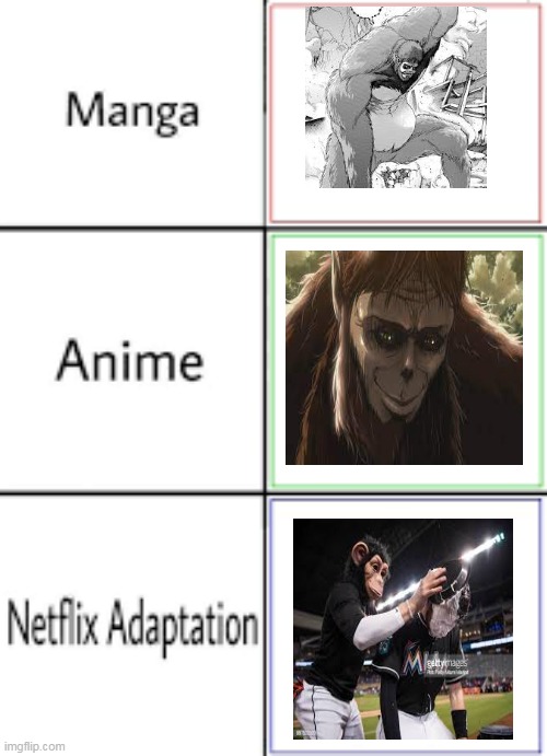 beast titan | image tagged in attack on titan | made w/ Imgflip meme maker