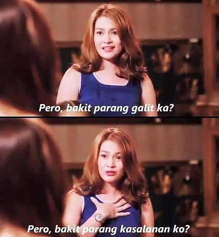 High Quality Bakit parang kasalanan ko Blank Meme Template