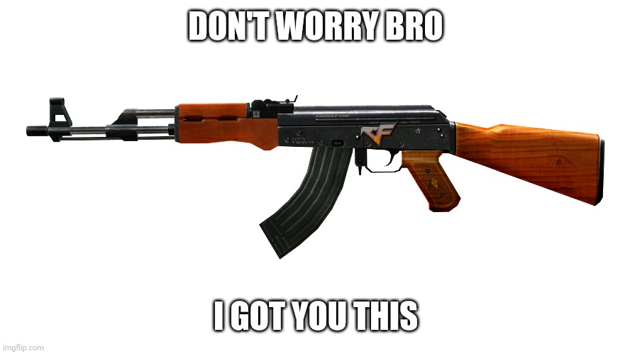 DON'T WORRY BRO I GOT YOU THIS | made w/ Imgflip meme maker