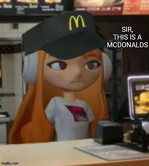 Sir, this is a McDonalds | image tagged in sir this is a mcdonalds | made w/ Imgflip meme maker