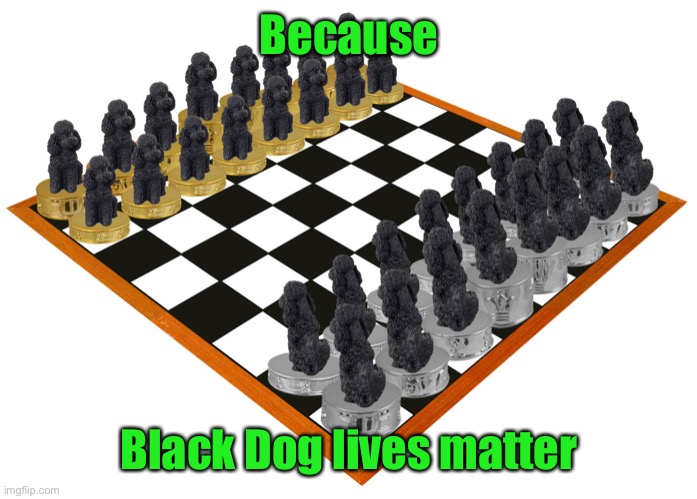 Because Black Dog lives matter | made w/ Imgflip meme maker