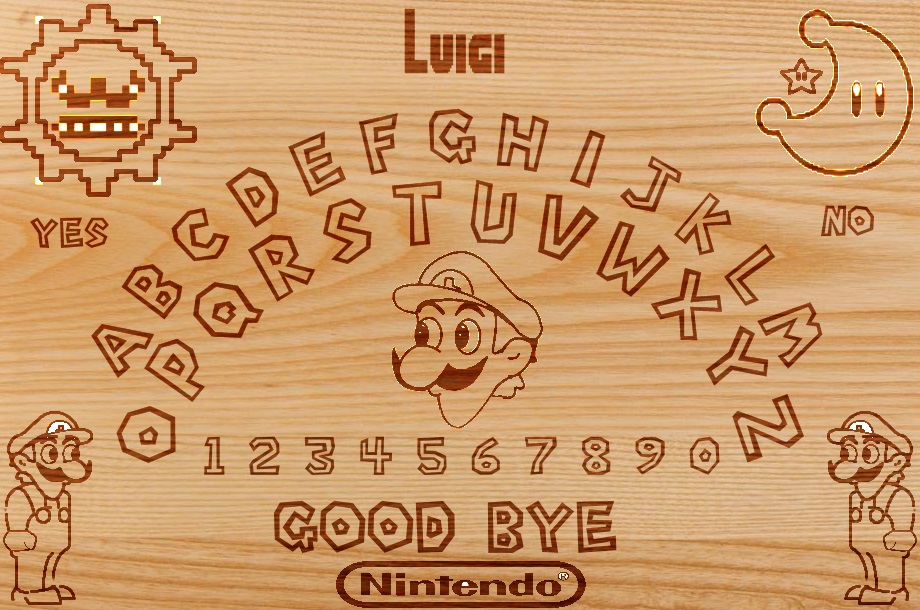 High Quality Luigi Board Blank Meme Template