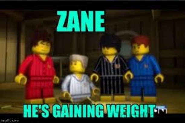 Iz Zane zo fat? | image tagged in zane,ninjago,weight gain | made w/ Imgflip meme maker