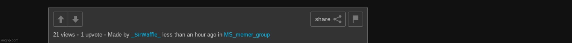 *sad waffle noises* | made w/ Imgflip meme maker