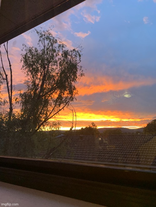 Just a few minutes after a monsoon torrential downpour from hotel in Australia early 2020 | image tagged in photos | made w/ Imgflip meme maker