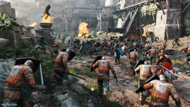 crusaaaade | image tagged in for honor crusade | made w/ Imgflip meme maker