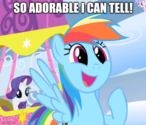 SO ADORABLE I CAN TELL! | made w/ Imgflip meme maker