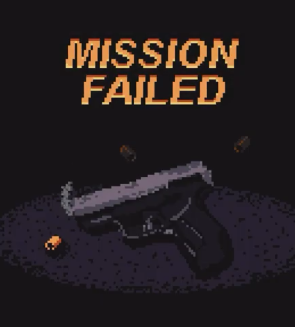 Mission Failed Gun Blank Meme Template