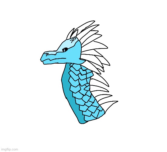 Okay so I drew Frigid (Frigid belongs to Wawawooba) | made w/ Imgflip meme maker