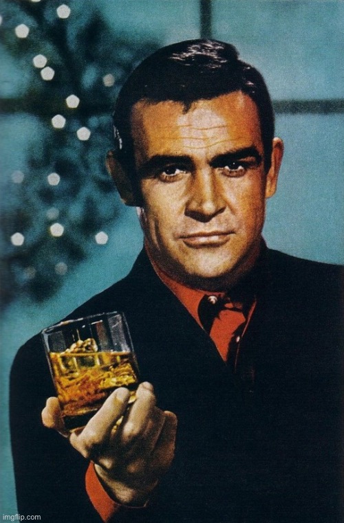 Sean Connery Scotch Birthday | image tagged in sean connery scotch birthday | made w/ Imgflip meme maker