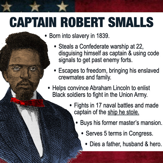 Captain Robert Smalls Blank Meme Template