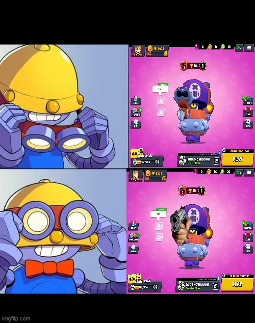 image tagged in carl brawl stars | made w/ Imgflip meme maker