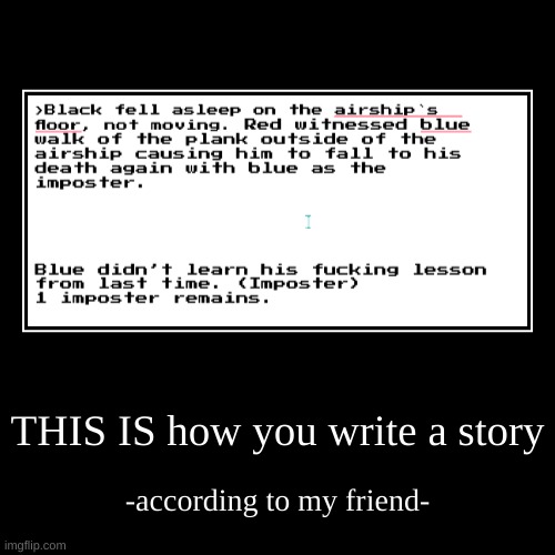 I- no joke- | image tagged in funny,demotivationals | made w/ Imgflip demotivational maker