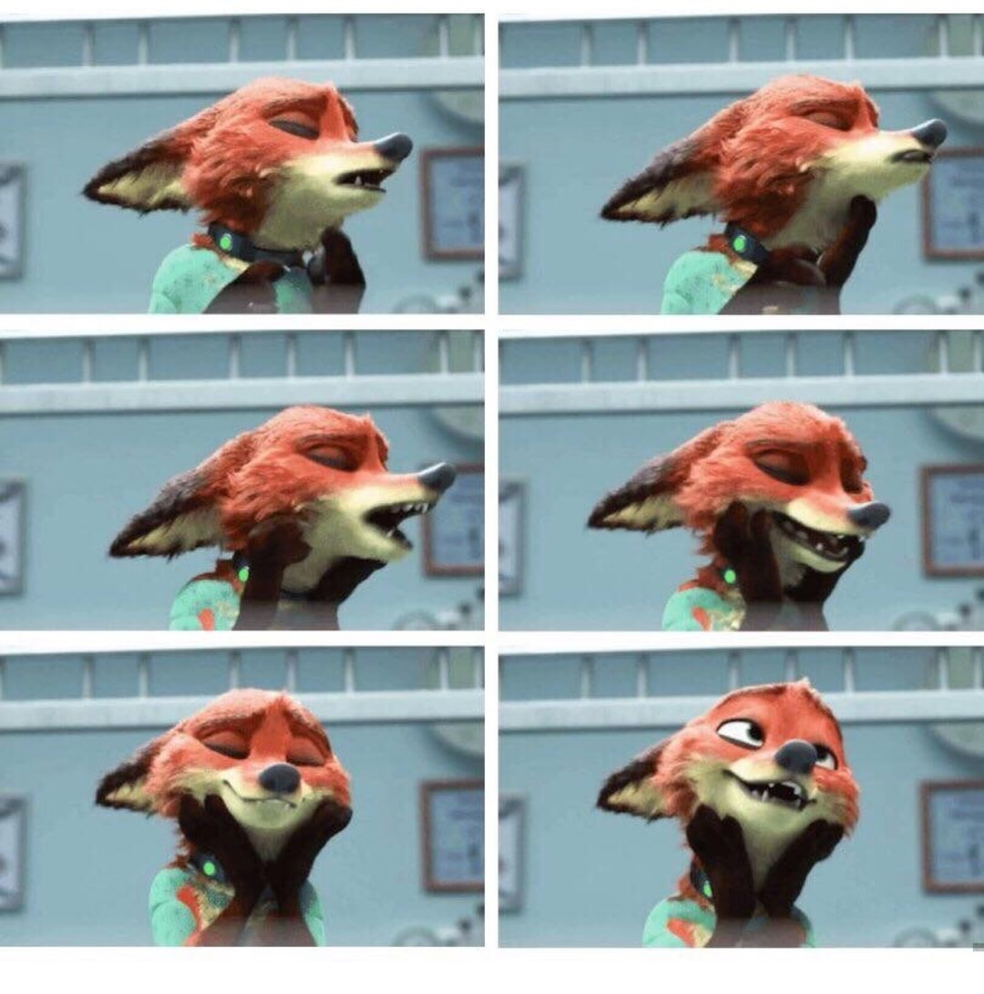 High Quality Nick Wilde prostate exam Blank Meme Template