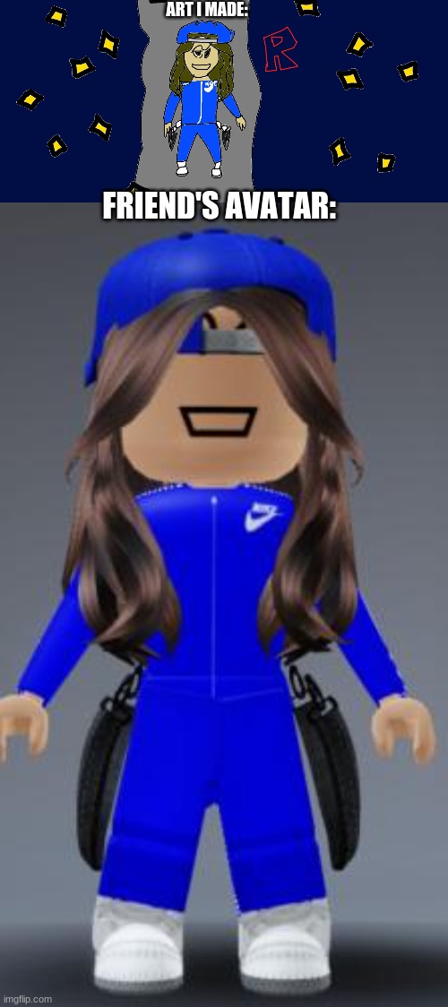 what do yall think of my Roblox avatar - Imgflip