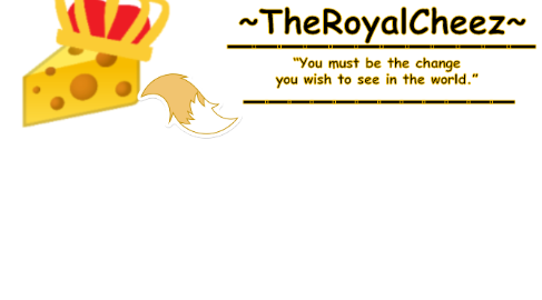 TheRoyalCheez Announcement Template 3 Blank Meme Template