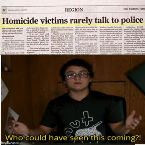 I wonder why? | image tagged in who could have seen this coming | made w/ Imgflip meme maker