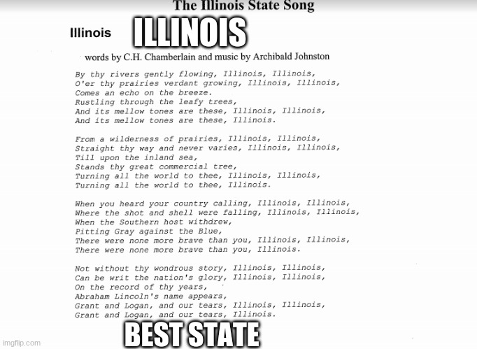 Illinois History Lesson Pt. 1 | ILLINOIS; BEST STATE | image tagged in hillary,history,chicago | made w/ Imgflip meme maker