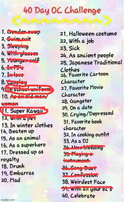 todays oc challenge | made w/ Imgflip meme maker