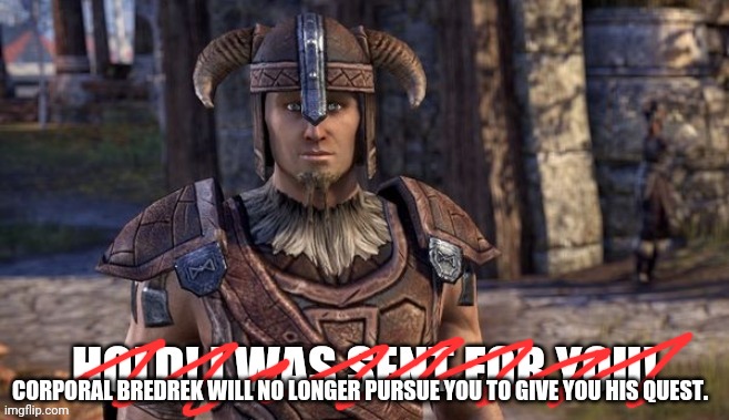 This has gotta be the best eso meme to date — Elder Scrolls Online