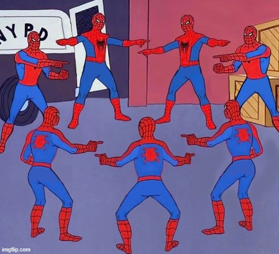 same spider man 7 | image tagged in same spider man 7 | made w/ Imgflip meme maker