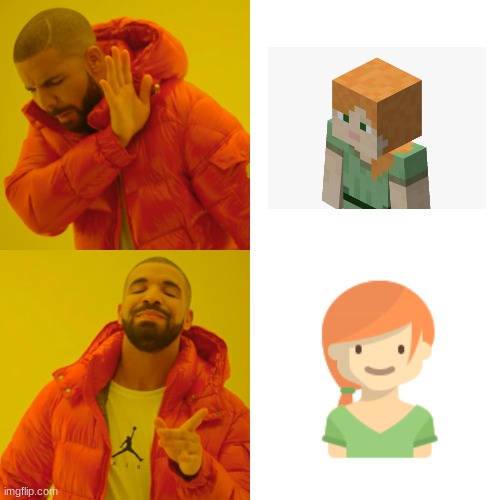 no more pixels | image tagged in memes,drake hotline bling | made w/ Imgflip meme maker