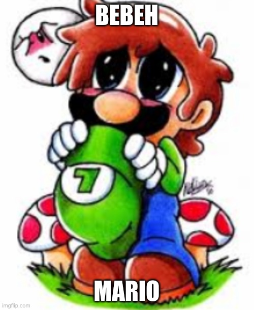 Weird Baby Mario | BEBEH MARIO | image tagged in weird baby mario | made w/ Imgflip meme maker