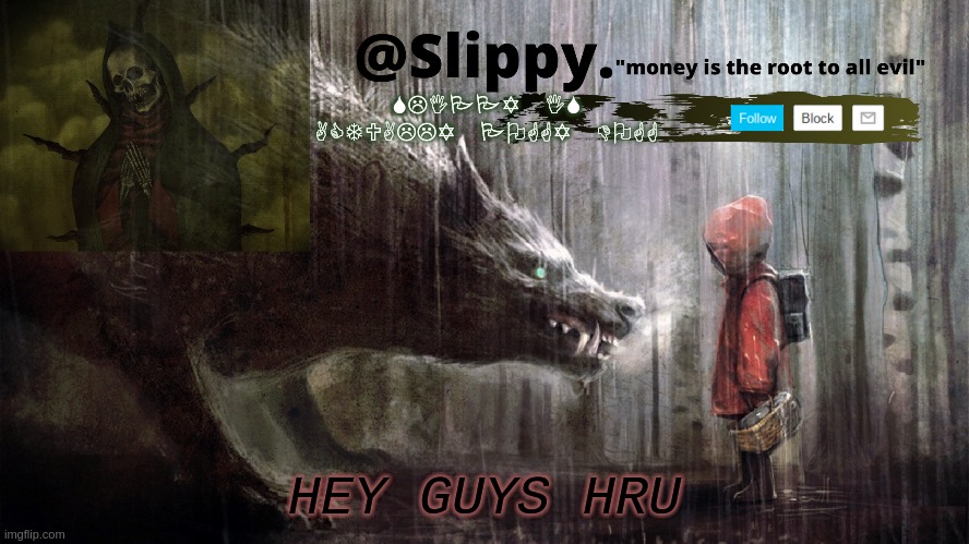 Slippy Template 1 | HEY GUYS HRU | image tagged in slippy template 1 | made w/ Imgflip meme maker