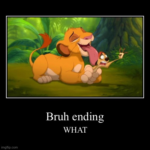 Deleted scene from The Lion King | image tagged in funny,demotivationals | made w/ Imgflip demotivational maker