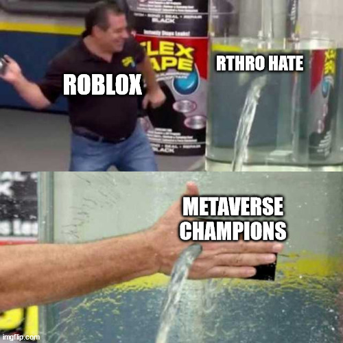 People hate Rthro even more now... | ROBLOX; RTHRO HATE; METAVERSE CHAMPIONS | image tagged in bad counter,roblox anthro | made w/ Imgflip meme maker