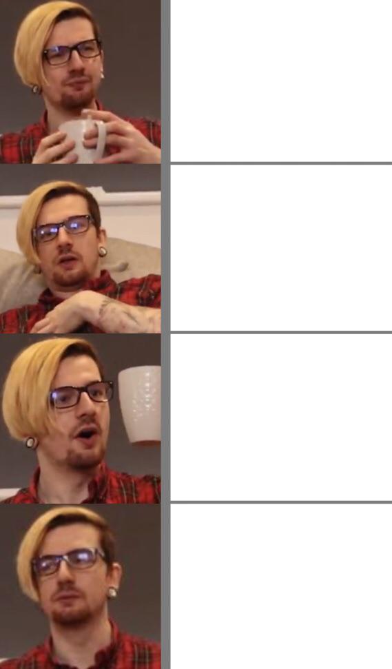 8-BitRyan Tea Blank Meme Template