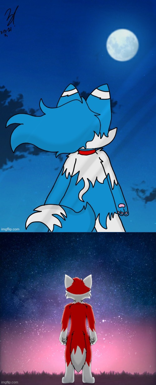 So fun Fact the drawing based off pissing of firestar was inspired by jerichos XD | made w/ Imgflip meme maker