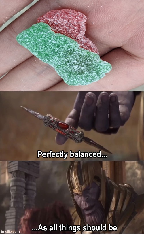 OMG! ? | image tagged in thanos perfectly balanced as all things should be,lol so funny,perfect | made w/ Imgflip meme maker