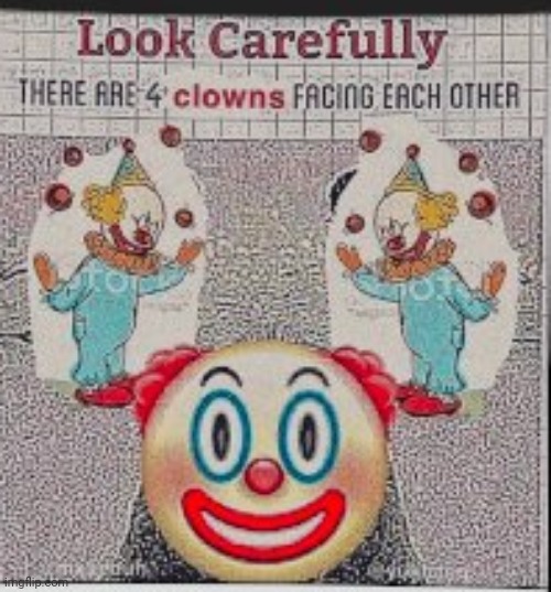 mor clown | image tagged in oha | made w/ Imgflip meme maker