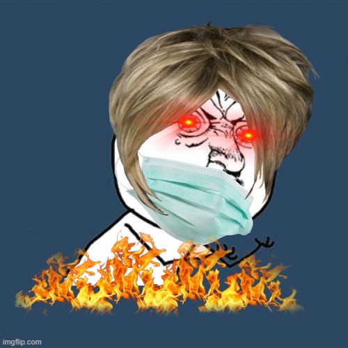 Karens when you tell the to put their mask on properly | image tagged in karens | made w/ Imgflip meme maker