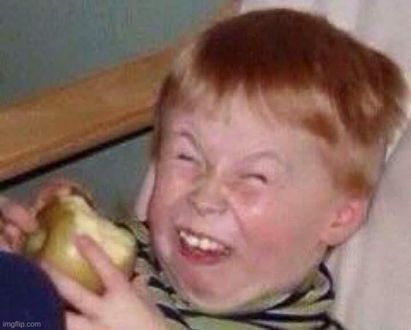 spam this in a random stream or image | image tagged in face you make apple kid | made w/ Imgflip meme maker