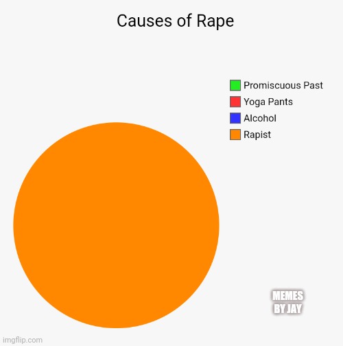 Yes | MEMES BY JAY | image tagged in pie charts,rape | made w/ Imgflip meme maker