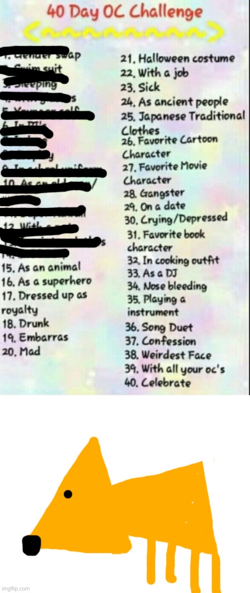 Day #15 | image tagged in 40 day oc challenge | made w/ Imgflip meme maker