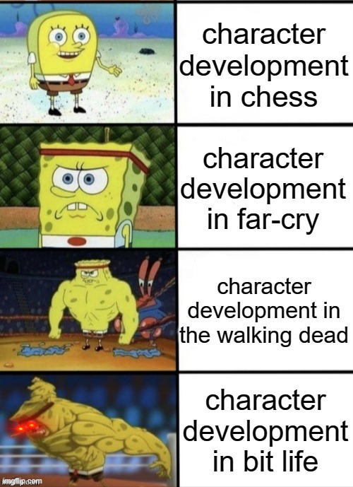 Meme Generator - Sad Spongebob characters walking - Newfa Stuff