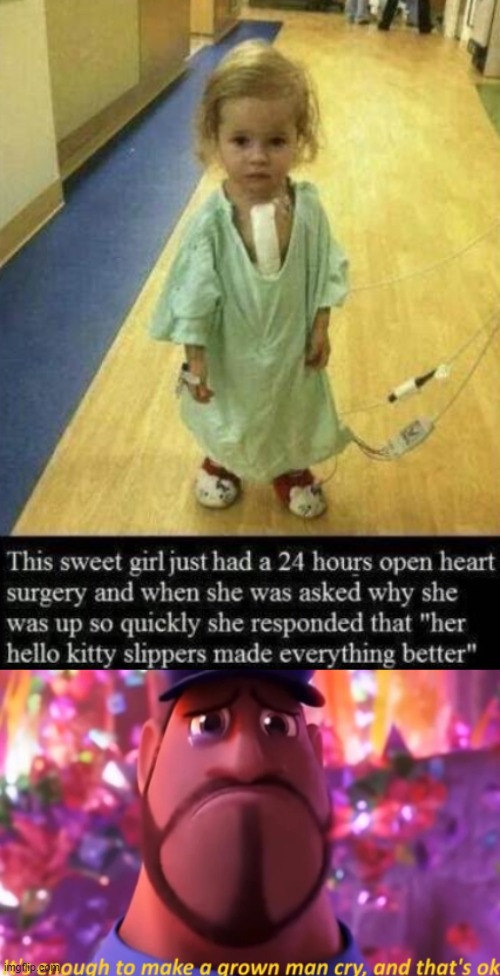It's too cute :3 | image tagged in funny,memes,funny memes,wholesome,it's enough to make a grown man cry and that's ok,it's enough to make a grown man cry | made w/ Imgflip meme maker