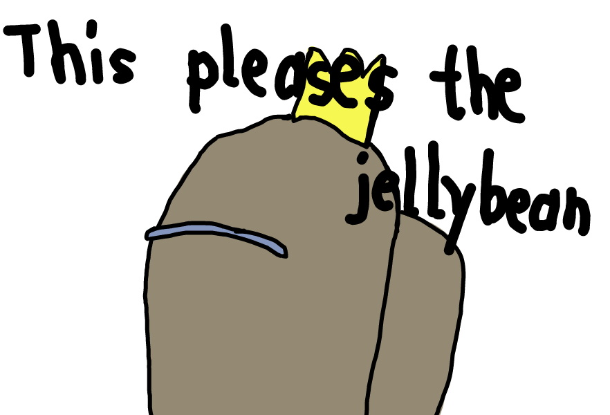 The jellybean Blank Meme Template