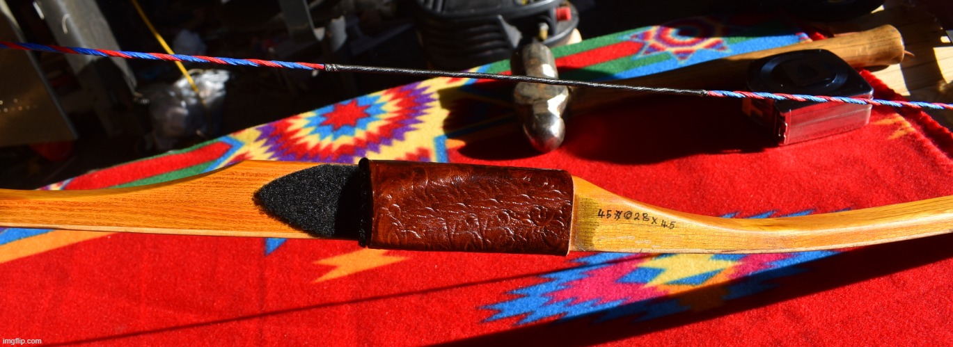 one of the bows i built | made w/ Imgflip meme maker