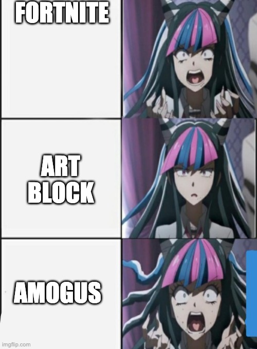 Block Anime Girl Meme Meme | Poster