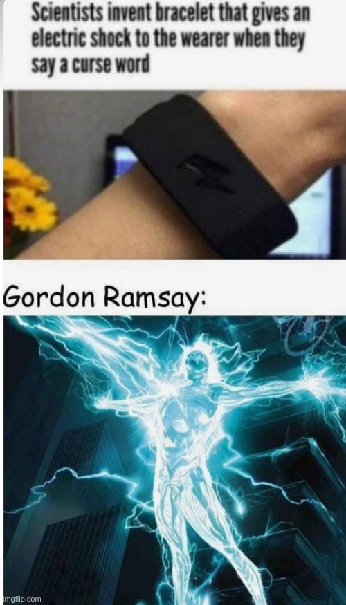 electro ramsey | image tagged in memes | made w/ Imgflip meme maker
